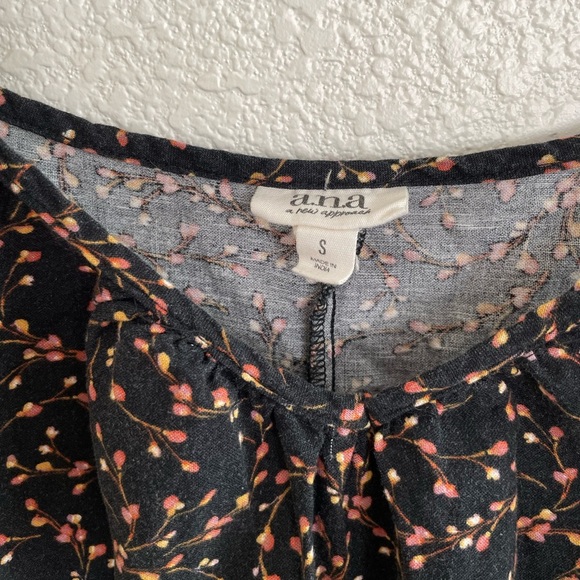 Ana | front tie floral spaghetti strap sun dress size small - Picture 4 of 9